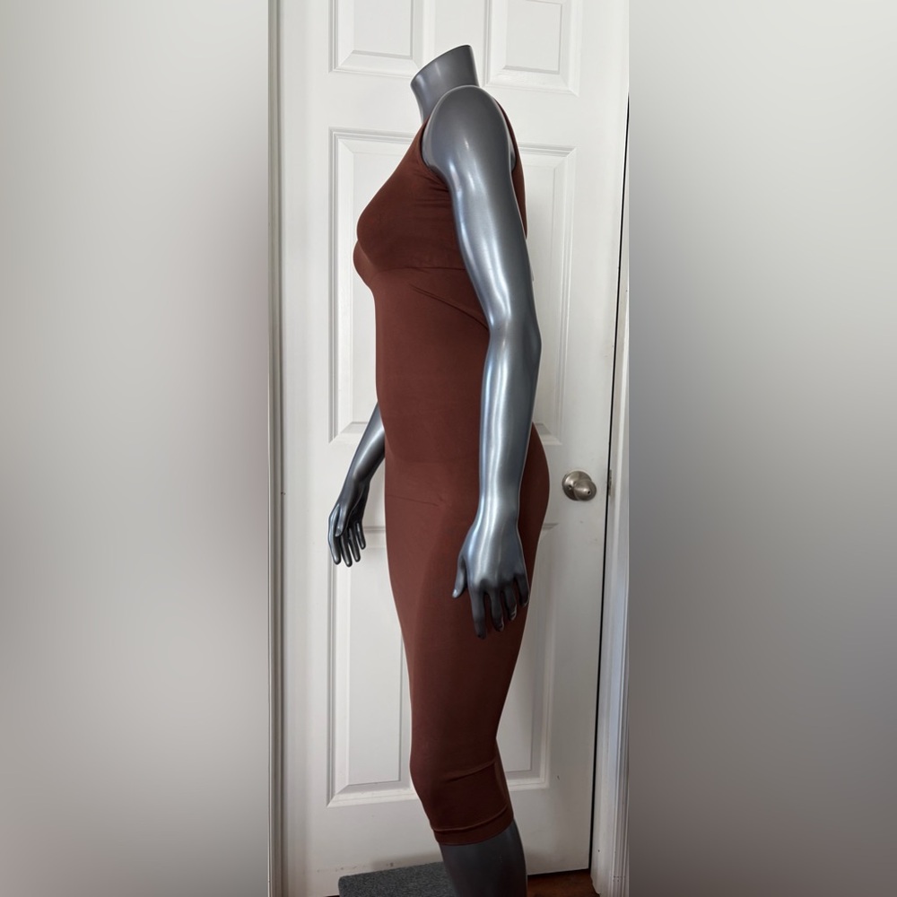 NWT FEELINGIRL Seamless Eco-Friendly Slimming U-Back Shaper Dress & Built-In Bra - Picture 3 of 14